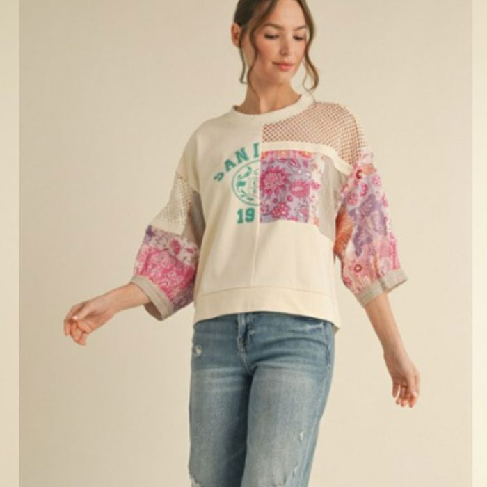 Patchwork Sweatshirt