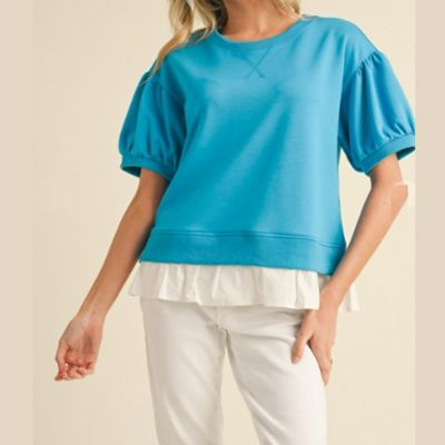 Capri Blue Sweatshirt