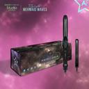  Mermaid Waves 2-Piece Set with Curling Wand & Mini ToGo -  Black Nebula