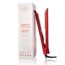  Glam Series 1.25" Flat Iron with Luxe Gem Infused Plates- Red Carpet