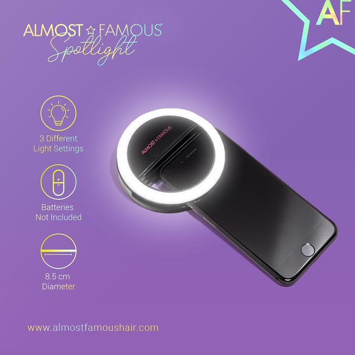 "Spotlight" LED Selfie Light - Black