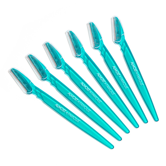 6-Pack Dermaplaning Razors Set - Green