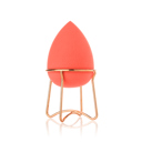  Professional Beauty Blender with Rose Gold Stand - Orange