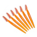  6-Pack Dermaplaning Razors Set - Orange