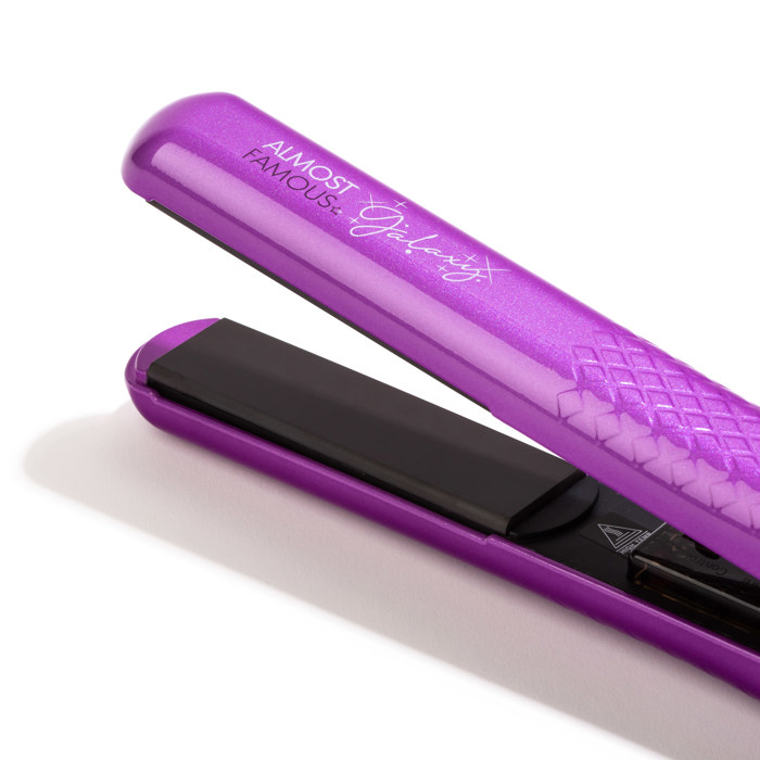 Galaxy Collection 1.25" Tourmaline Gem Flat Iron - Paradox Purple