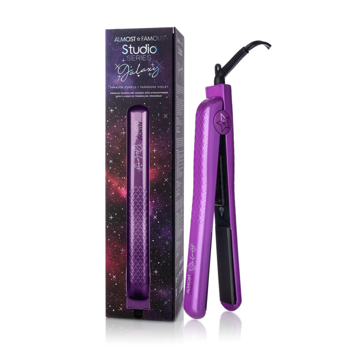 Galaxy Collection 1.25" Tourmaline Gem Flat Iron - Paradox Purple