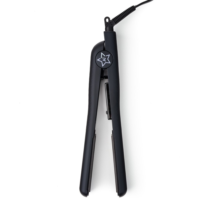 Venice Babe 1.25" Flat Iron with Luxe Gem Infused Plates - Black Dahlia