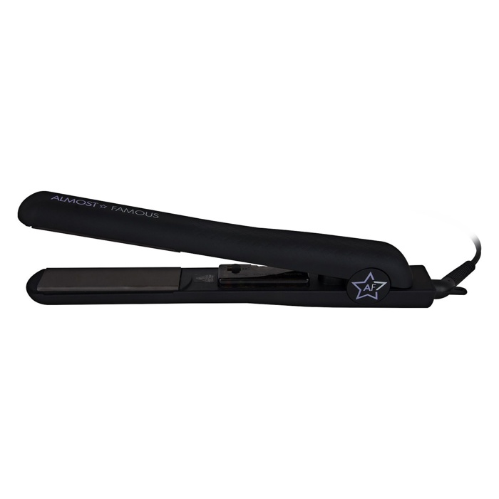 Venice Babe 1.25" Flat Iron with Luxe Gem Infused Plates - Black Dahlia