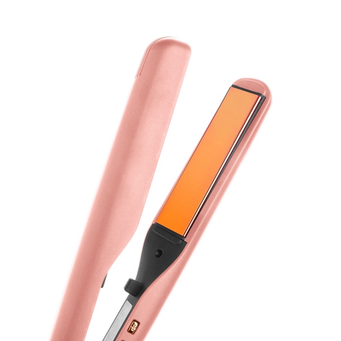 Digital 2inONE Twist Flat Iron with Rose Gold Titanium Plates  - Pink Martini