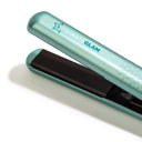  Instaglam 1.25" Flat Iron with Rose Gold Accents - Royal Turquoise