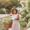  Floral Embroidered Tulle Dress – Sleeveless Knee Length