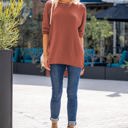 Medium COPPER Sunset Side Slit Tunic