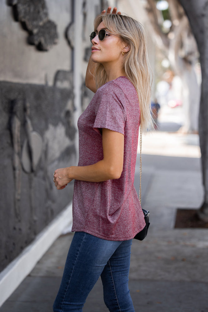 Amaryllis Tee (Shimmer)