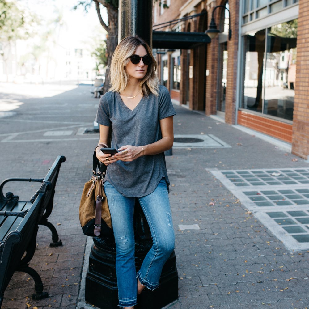 Loose Cut Casual Short Sleeve Top