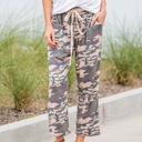 Small CAMO Cropped Camo Lounge Pants