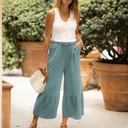 Small SAGE Turks TieRed Wide Leg