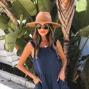 Small NAVY Lili Romper