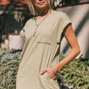 Small OLIVE Thalia T-Shirt Dress