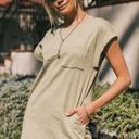 Small OLIVE Thalia T-Shirt Dress