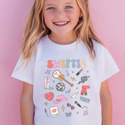 Kids Taylor Swiftie Disco Ball Graphic Tee