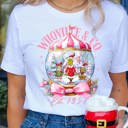  Whoville Globe Comfort Colors Holiday Graphic Tee