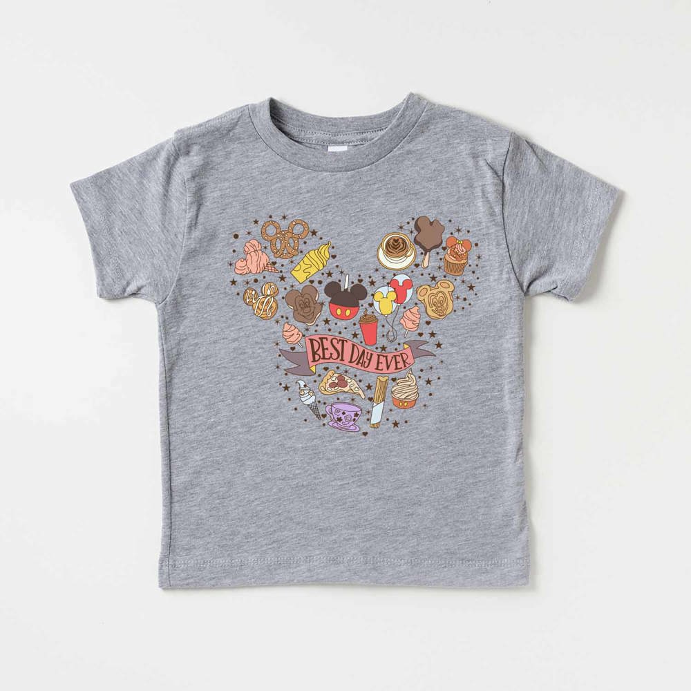 Kids Best Day Ever Theme Park Graphic Tee