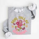  Soul Full of Sunshine Fleece Women Graphic Sweatshirt 