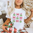  The Grinch Women Comfort Colors Graphic Tee