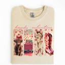  Howdy Valentine Women Graphic Tee