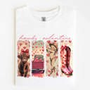  Howdy Valentine Women Graphic Tee