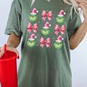  The Grinch Women Comfort Colors Graphic Tee