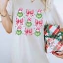  The Grinch Women Comfort Colors Graphic Tee