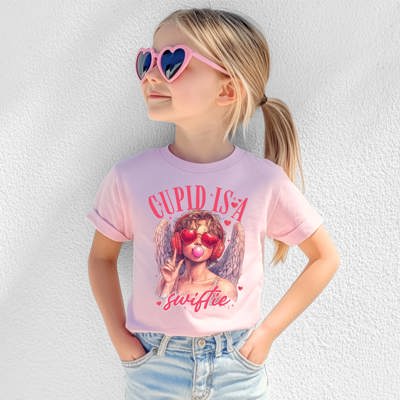 Cupid is a Swiftie Kids Graphic Tee