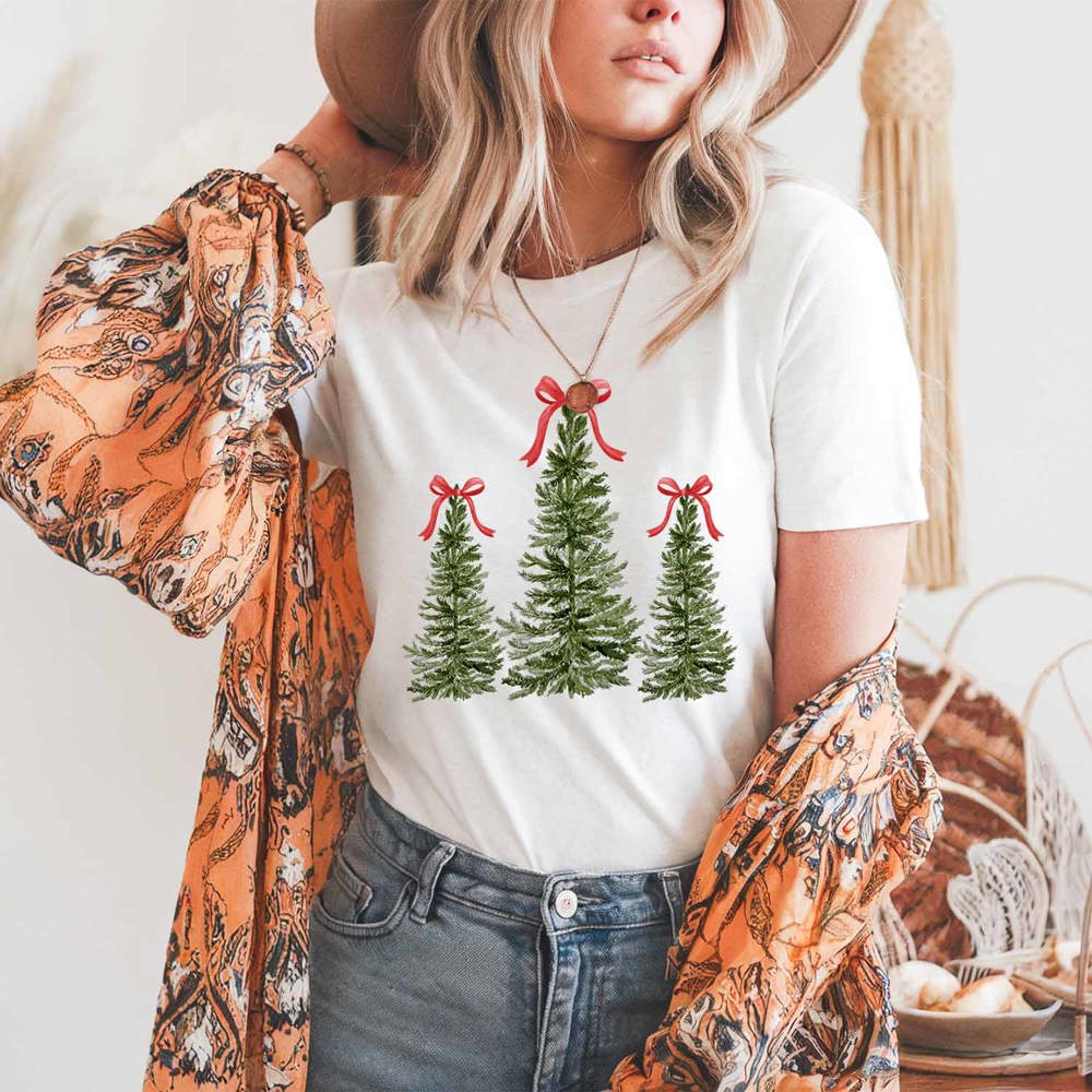 Christmas Trees Comfort Colors Graphic Tee