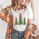  Christmas Trees Comfort Colors Graphic Tee