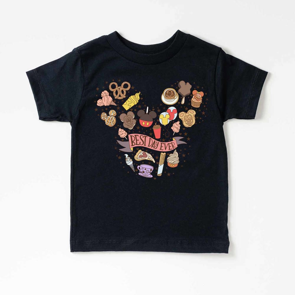 Kids Best Day Ever Theme Park Graphic Tee