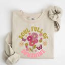  Soul Full of Sunshine Fleece Women Graphic Sweatshirt 