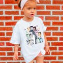  The Eras Tour Butterfly Taylor Kids Graphic Tee