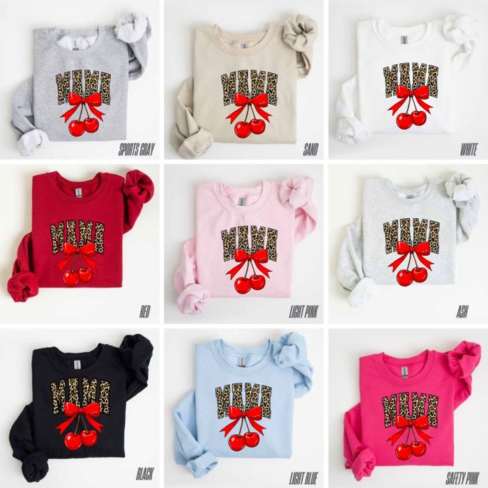 Cherry Mama Fleece Women Graphic Sweatshirt 