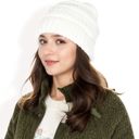  Women's Satin-Lined Knit Beanie for Hair Protection and Moisture Retention in a Cozy Slouch Design