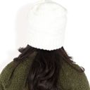 Beige Women's Satin-Lined Knit Beanie for Hair Protection and Moisture Retention in a Cozy Slouch Design