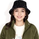  Women's Sequin Bucket Hat with Sparkling Design and Reversible Feature for Stylish Casual or Party Looks