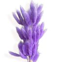 Purple Decorative Dried Leafy Branches for Modern Home Decoration and Floral Arrangements, 15.5 Inches