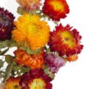 Yellow Vibrant Artificial Strawflower Bouquet for Home Decor