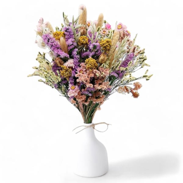 Vibrant Wildflower-Inspired Artificial Floral Arrangement