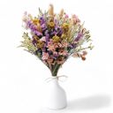  Vibrant Wildflower-Inspired Artificial Floral Arrangement