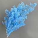 Blue Decorative Dried Fine Leaf Stems for Home Decoration and Floral Arrangements, 17.7 Inches