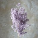 Purple Decorative Dried Fine Leaf Stems for Home Decoration and Floral Arrangements, 17.7 Inches