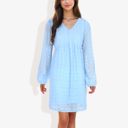  Clip Dot Light Shift Dress