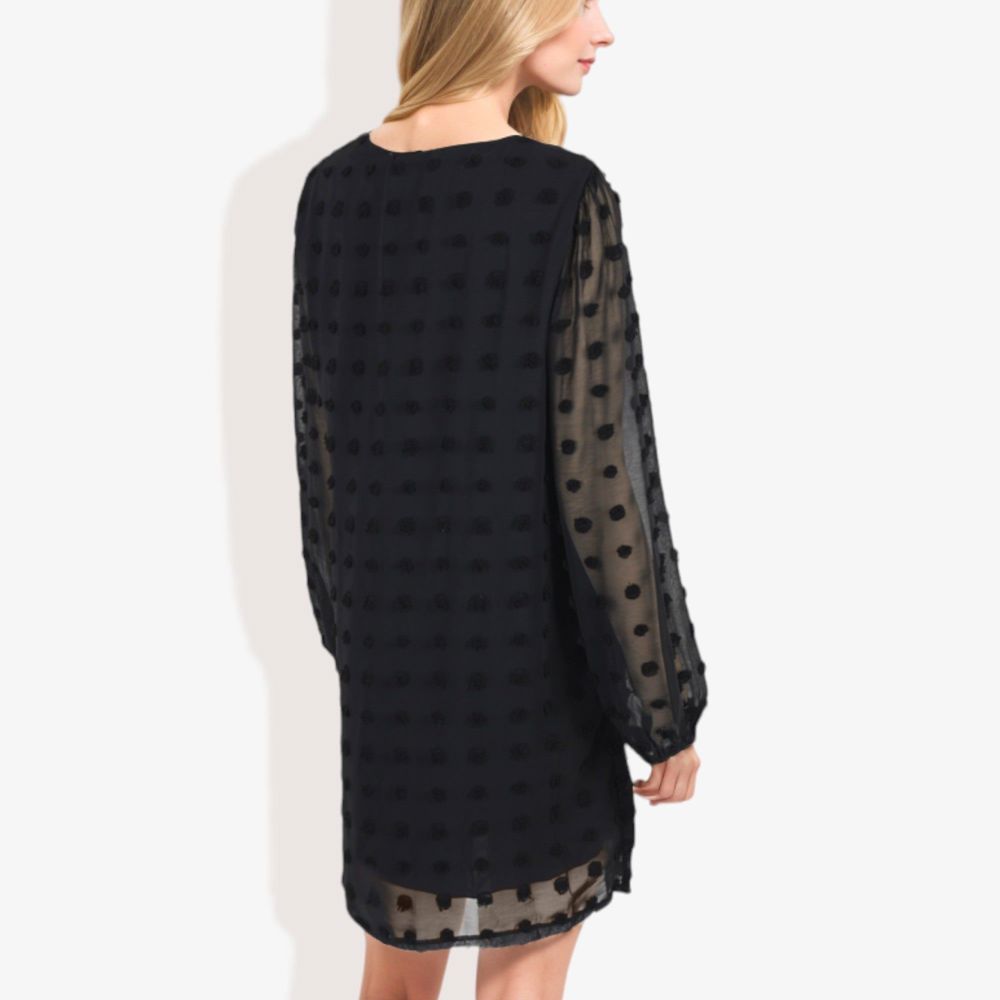 Clip Dot Light Shift Dress